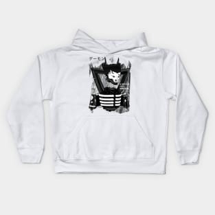 Japanese Demon Robot Kids Hoodie